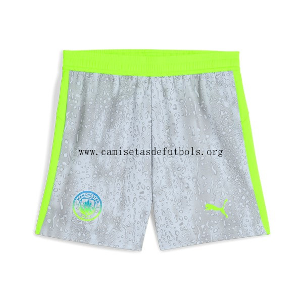 Pantalones Manchester City Replica Tercera Ropa 2025/26 Fabuloso saldo, adquiere con devolución gratis