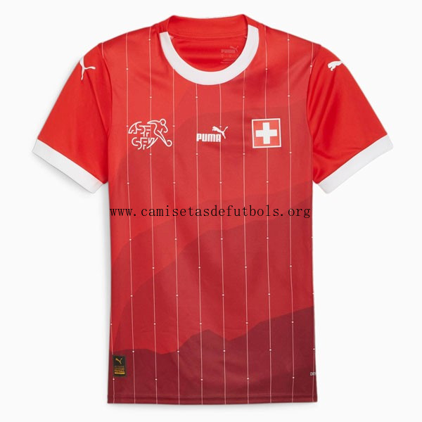 Camiseta Suiza Replica Primera Ropa 2023/24 Rebaja increíble