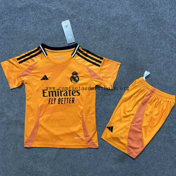 Camiseta Real Madrid Replica Segunda Ropa Niño 2024/25 ¡¡Ni te imaginas formidable ahorro más barato que nunca!
