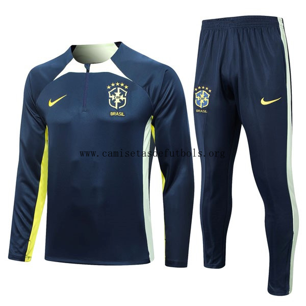 Sudadera De Training Brasil 2023/24 Azul Gangaza formidable antes de que se acabe
