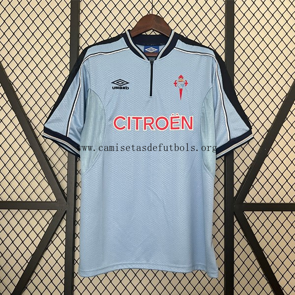 Camiseta Celta De Vigo Replica Primera Ropa Retro 1999 2000 ¡¡Qué regalado oferta solo hoy!