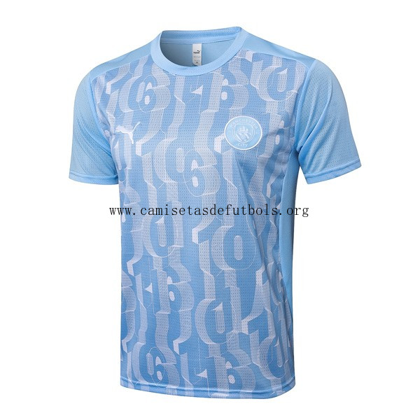 Camiseta Entrenamiento Manchester City 2025/26 Azul Rebajón justo hasta fin de existencias