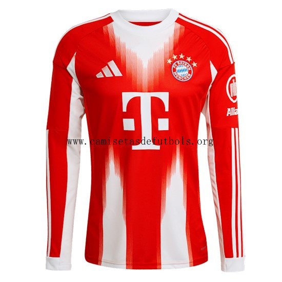 Camiseta Bayern Munich Replica Primera Ropa ML 2025-26 ¡¡Vaya soberbio chollo antes de que se acabe!