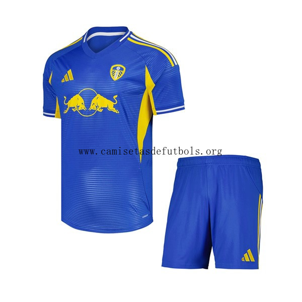 Camiseta Leeds United Replica Segunda Ropa Niño 2025/26 Aprovéchala ya este oferta excelente
