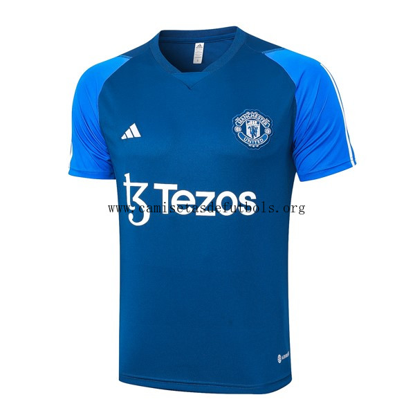 Camiseta Entrenamiento Manchester United 2024 Azul Pide ahora este ganga fantástico