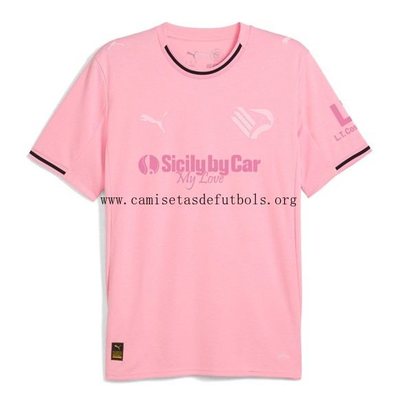 Camiseta Palermo FC Replica Primera Ropa 2025/26 Formidable gangaza, corre a por él por tiempo limitado
