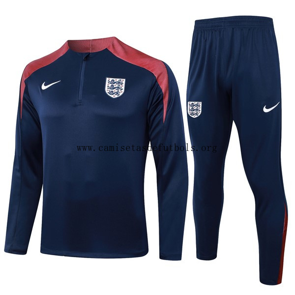 Sudadera De Training Inglaterra 2024/25 Azul Rojo 3 Oferta milagroso con devolución gratis