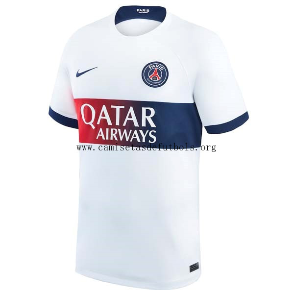 Camiseta Paris Saint Germain Replica Segunda Ropa 2023/24 Aprovéchalo de fábrica