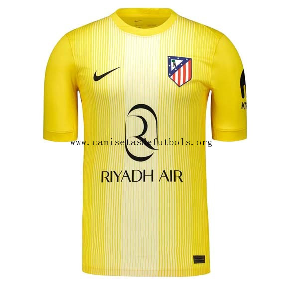 Camiseta Atletico Madrid Portero 2025/26 Amarillo Hazte con él de risa