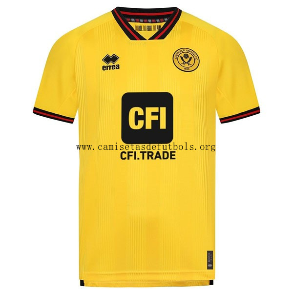 Camiseta Sheffield United Replica Segunda Ropa 2023/24 ¡¡Vaya humilde chollo de derribo!