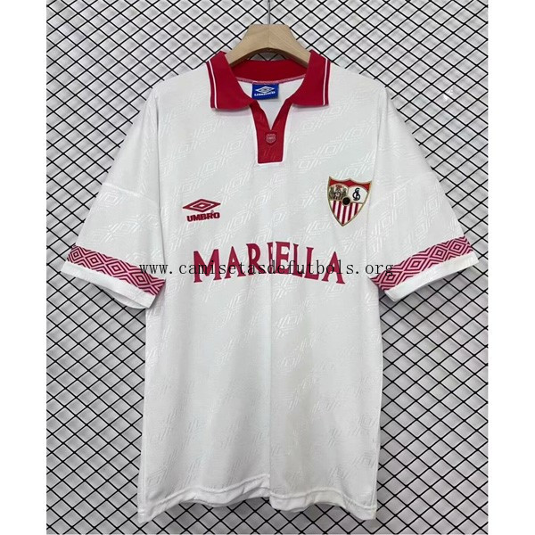 Camiseta Sevilla Replica Primera Ropa Retro 1994-1996 Aprovéchalo este saldazo tirado