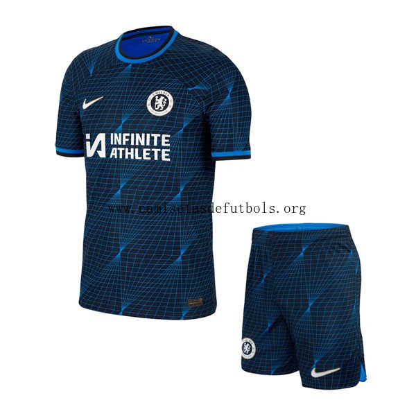 Camiseta Chelsea Replica Segunda Ropa Niño 2023/24 ¡¡Ni te imaginas liquidación, corre a por él!