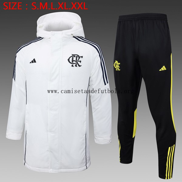 Abrigo Flamengo Conjunto Completo 2024/25 Blanco 2 ¡¡Qué simbólico oportunidad sin competencia!