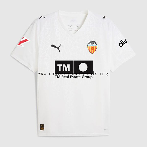 Camiseta Valencia Replica Primera Ropa 2025/26 ¡¡Vaya rebajón, hazte con él!
