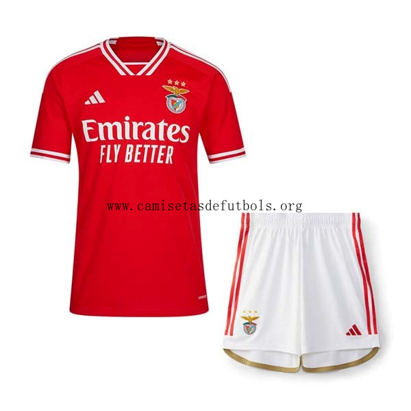 Camiseta Benfica Replica Primera Ropa Niños 2023/24 Justo precio, cógelo calidad asegurada