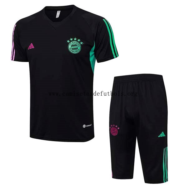 Camiseta Entrenamiento Bayern Munich Conjunto Completo 2023/24 Negro Pide ahora más barato que nunca