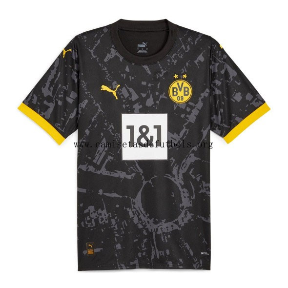 Camiseta Borussia Dortmund Replica Segunda Ropa 2023/24 Saldazo rebajado de fábrica