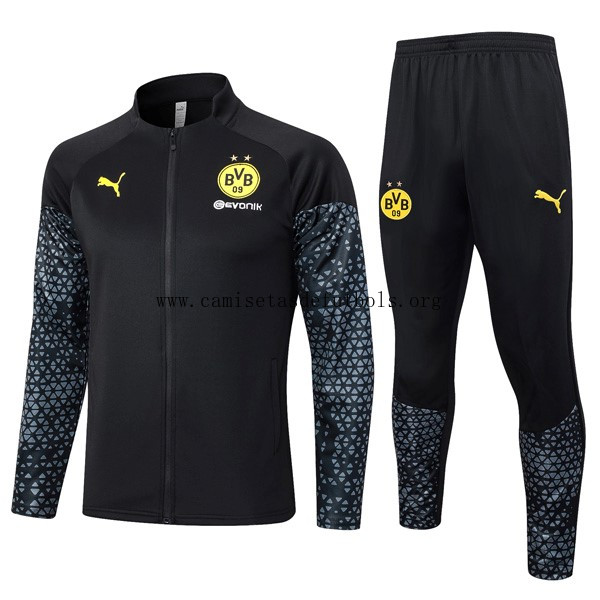 Chandal Borussia Dortmund 2024 Negro 2 Paga menos este ofertón sensacional
