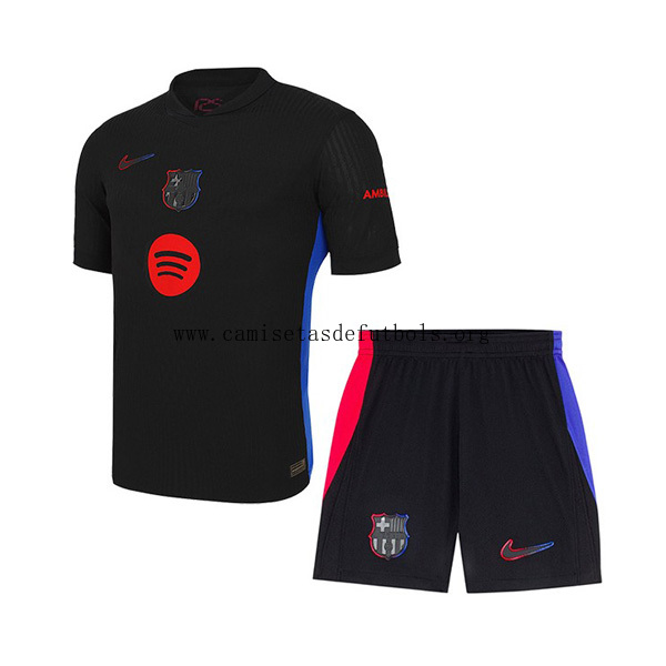 Camiseta Barcelona Replica Segunda Ropa Niño 2024/25 Atrapa este ahorro bestial