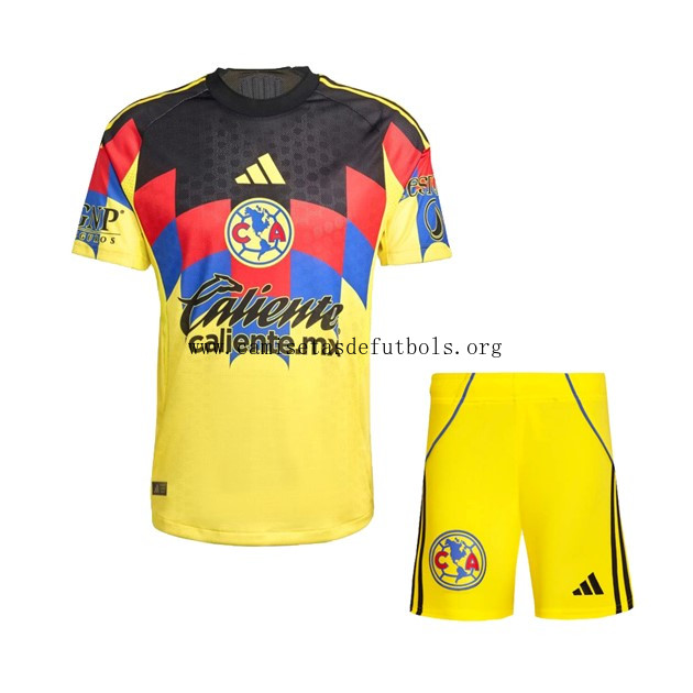 Camiseta Club América Replica Primera Ropa Niño 2025-26 Cógelo este preciaco alucinante