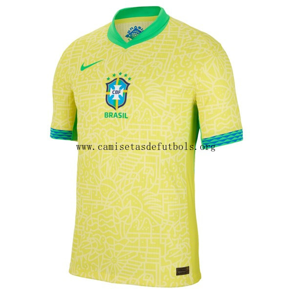 Camiseta Brasil Replica Primera Ropa 2024 Benefíciate este rebajón amigo