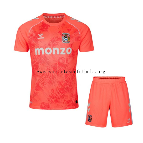 Camiseta Coventry City Replica Segunda Ropa Niño 2025-26 Soberbio precio, benefíciate en toda la red