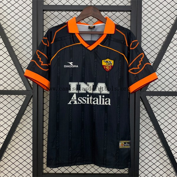 Camiseta Roma Replica Segunda Ropa Retro 1999-2000 ¡Qué descuentazo!