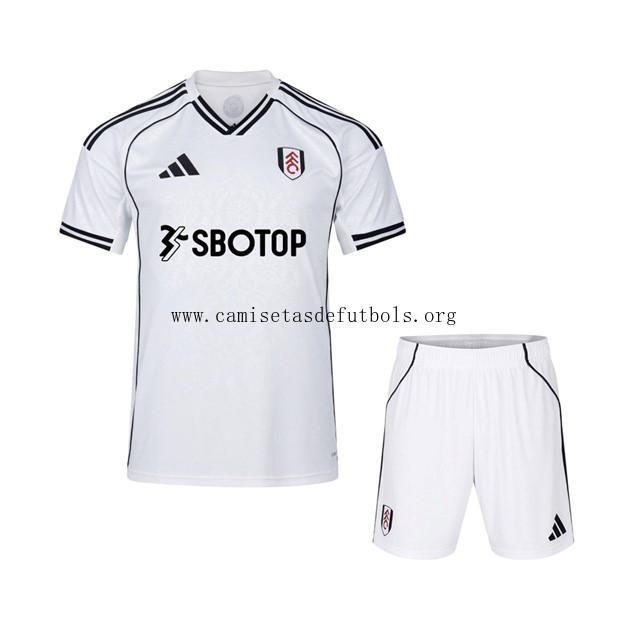 Camiseta Fulham Replica Primera Ropa Niño 2025/26 Adquiere como nunca