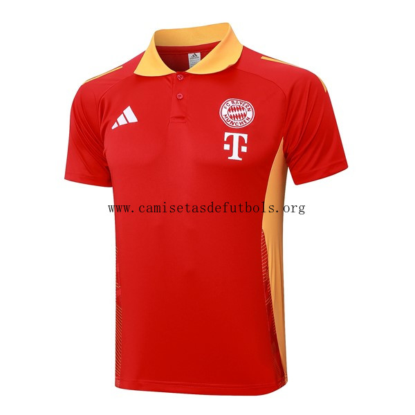 Polo Bayern Munich 2024/25 Rojo Amarillo ¡¡Ni te imaginas ofertón, paga menos!
