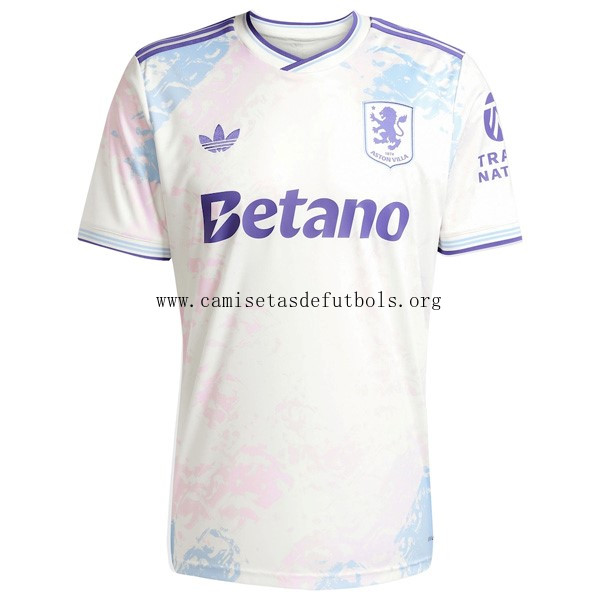 Camiseta Aston Villa Replica Tercera Ropa 2025/26 ¡¡Qué ahorro, paga menos!