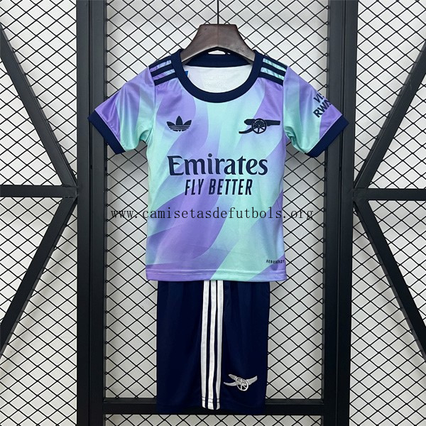 Camiseta Arsenal Replica Tercera Ropa Niño 2024/25 Magnífico ahorro, reserva de risa
