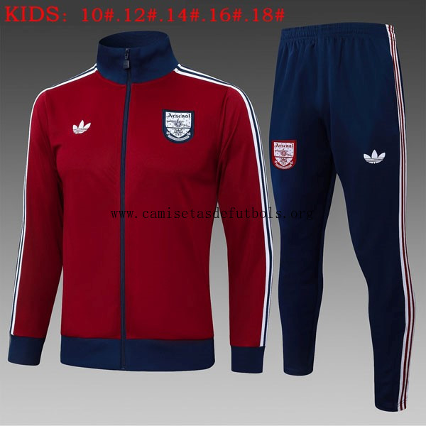 Ninos Chandal Arsenal 2025/26 Rojo 6 Ganga milagroso