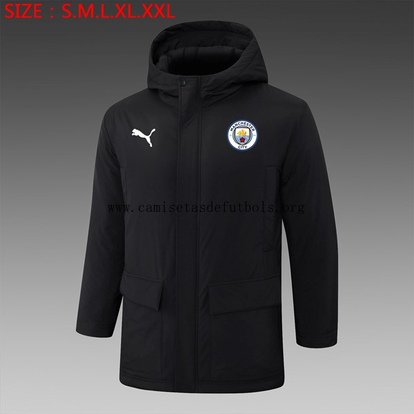 Abrigo Manchester City 2024/25 Negro 2 Saldazo irrisorio sin competencia