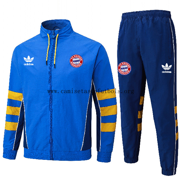 Rompevientos Bayern Munich Azul 2025/26 5 Reserva este ahorro celestial