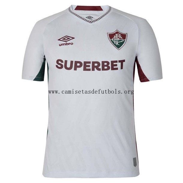 Camiseta Fluminense Replica Segunda Ropa 2025-26 Gangaza transparente
