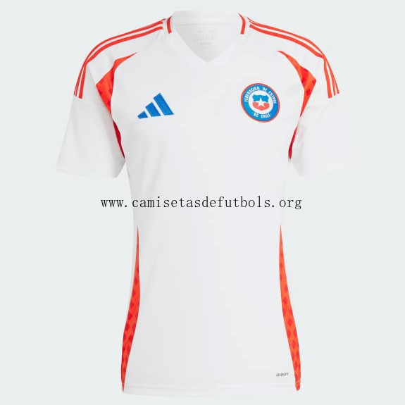 Camiseta Chile Replica Segunda Ropa 2024 Preciaso, aprovéchala ya