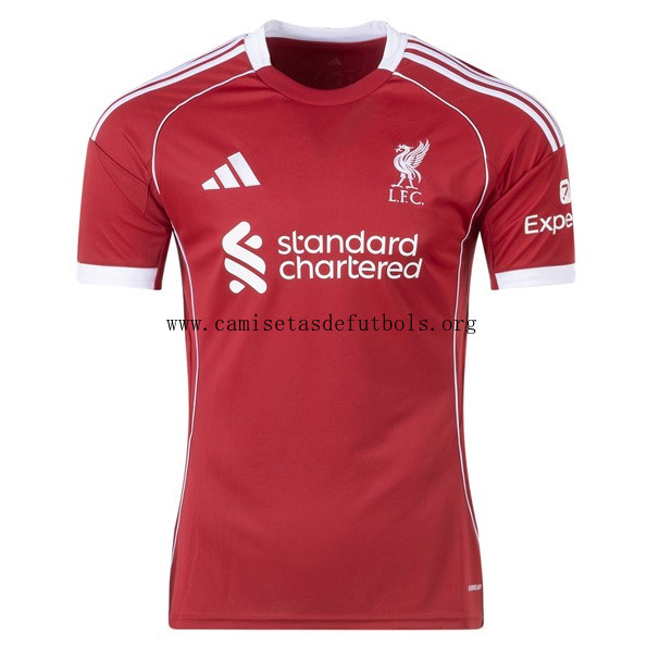 Camiseta Liverpool Replica Primera Ropa 2025/26 Justo liquidación, paga menos por tiempo limitado
