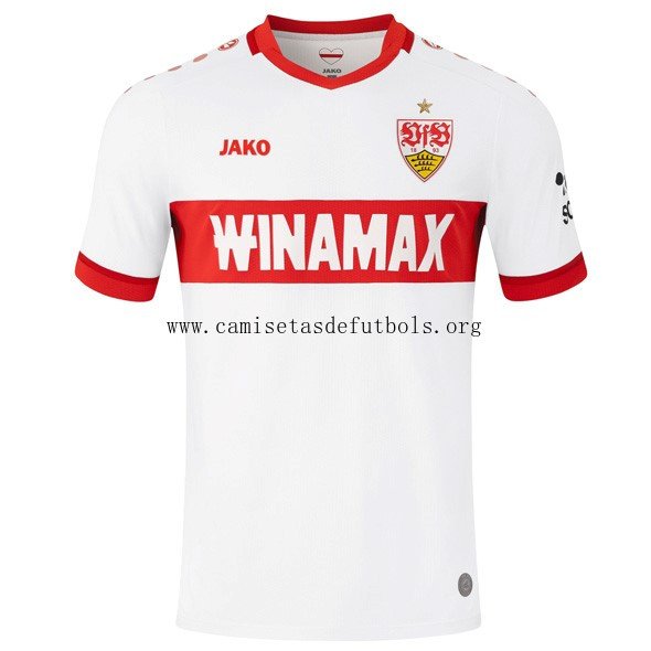 Camiseta VfB Stuttgart Replica Primera Ropa 2024/25 ¡¡Cómo descuento, hazte con él!