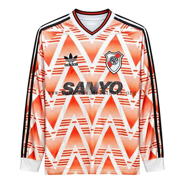 Camiseta River Plate Replica Segunda Ropa Retro ML 1992-1993 Ofertón prodigioso en toda la red
