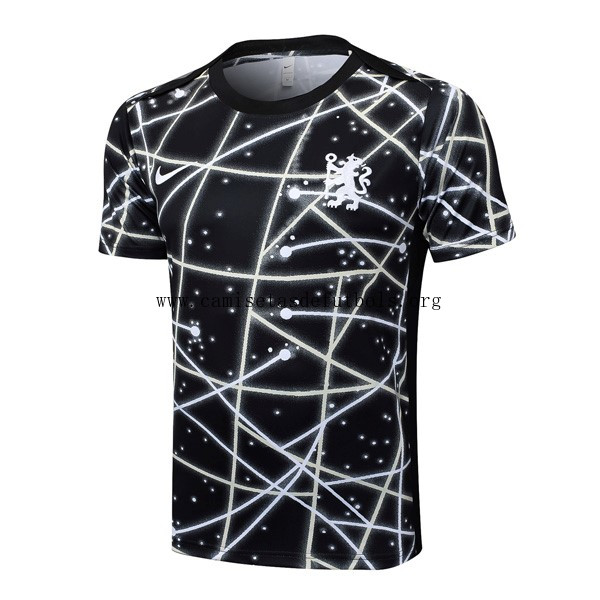Camiseta Entrenamiento Chelsea 2025/26 Negro 3 Ganga asequible