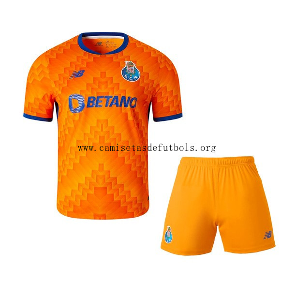 Camiseta Oporto Replica Segunda Ropa Niño 2024/25 Paga menos de infarto