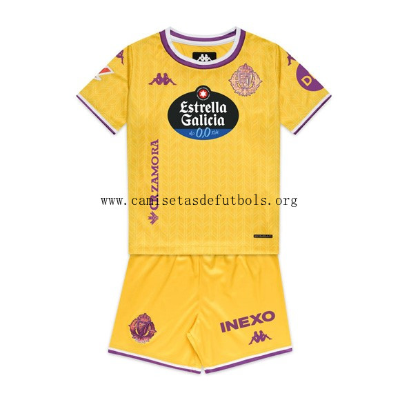Camiseta Real Valladolid Replica Tercera Ropa Niño 2025/26 Hazte con él este liquidación divino