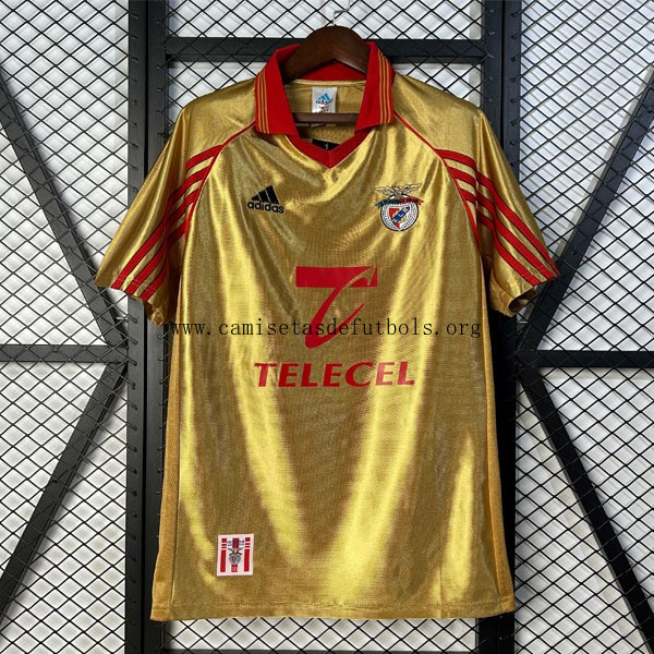 Camiseta Benfica Replica Segunda Ropa Retro 1998-1999 Bicoca, hazte con él