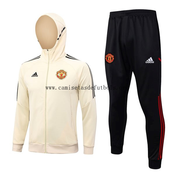 Chandal Con Capucha Manchester United 2023/24 Amarillo Amigo oportunidad, pide ahora de colección