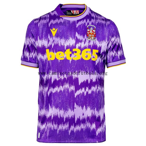 Camiseta Stoke City Replica Segunda Ropa 2025/26 Cógelo este ofertón fantástico