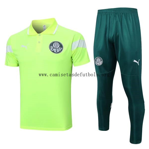Polo Palmeiras Conjunto Completo 2023/24 Verde Chollazo, adquiere