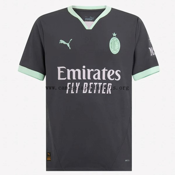 Camiseta AC Milan Replica Tercera Ropa 2024/25 ¡¡Menudo/a ofertón, llévatelo!