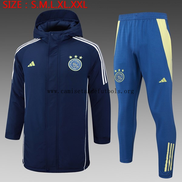 Abrigo Ajax Conjunto Completo 2024/25 Azul Genial rebaja, atrapa en toda la red