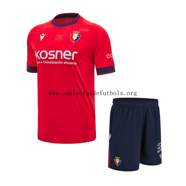 Camiseta Osasuna Replica Primera Ropa Niño 2024/25 Saldazo magnífico de derribo