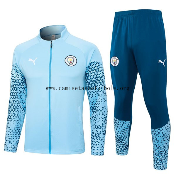 Chandal Manchester City 2024 Azul Preciaso tirado calidad asegurada